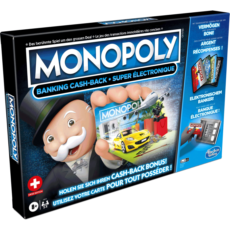 Monopoly Banking Cash-Back - CH- Edition