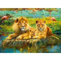 Ravensburger Puzzle - Löwen in der Savanne