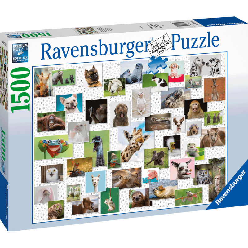 Ravensburger Puzzle - Funny Animals Collage Ravensburger Puzzle - Funny Animals Collage