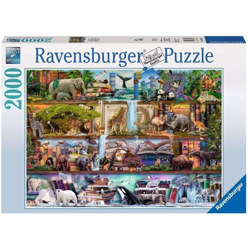Ravensburger Puzzle - Aimee Stewart: Großartige Tierwelt Ravensburger Puzzle - Aimee Stewart: Großartige Tierwelt