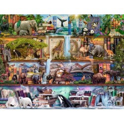 Ravensburger Puzzle - Aimee Stewart: Großartige Tierwelt
