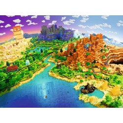 Ravensburger Puzzle - World of Minecraft