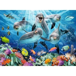 Ravensburger Puzzle - Delfine im Korallenriff