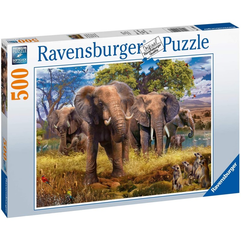 Ravensburger Puzzle - Elefantenfamilie