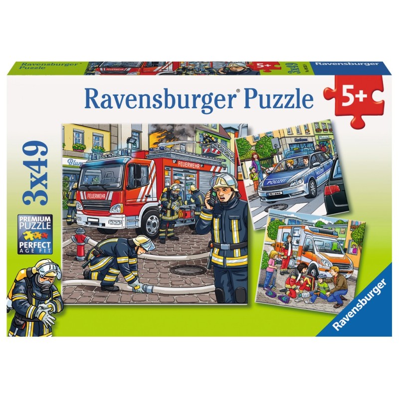 Ravensburger Kinderpuzzle - Helfer in Not