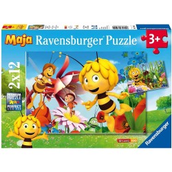 Ravensburger Kinderpuzzle - Biene Maja auf der Blumenwiese