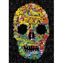 HEYE - Pens are my Friends, Doodle Skull