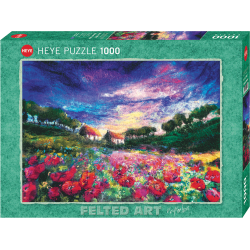 HEYE - Felted Art, Sundown Poppies