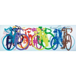 HEYE - Bike Art. Colourful Row