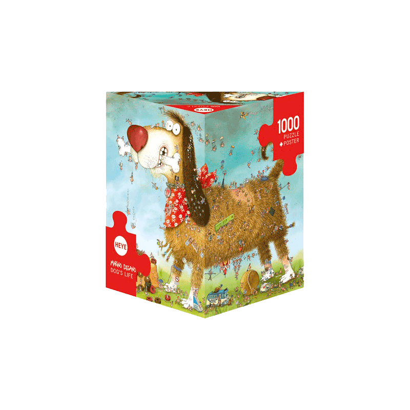 HEYE Puzzle 1000 - Dog's Life