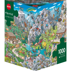 HEYE Puzzle 1000 - Alpine Fun