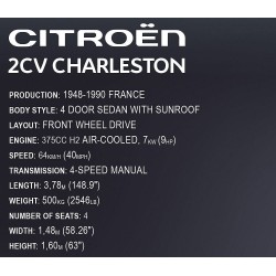 COBI- Citroen 2CV Charleston