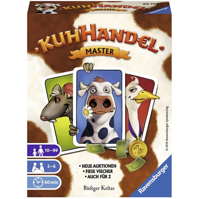 Ravensburger Spiele 20752 - Kuhhandel Master