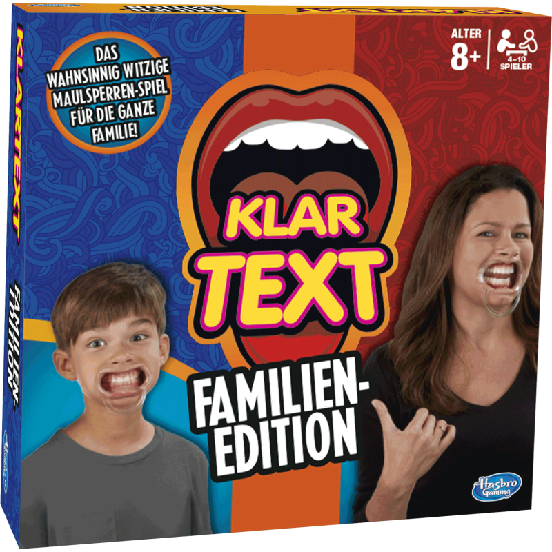 Hasbro Gaming - Klartext Familien-Edition