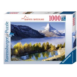 Ravensburger Swiss Puzzle - Grindjisee mit Matterhorn