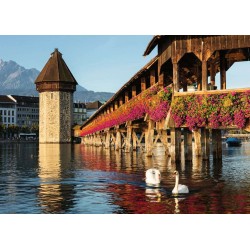 Ravensburger Swiss Puzzle - Luzern Kapellbrücke