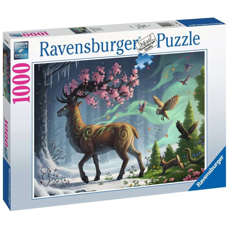 Ravensburger Puzzle - Der Hirsch als Frühlingsbote Ravensburger Puzzle - Der Hirsch als Frühlingsbote