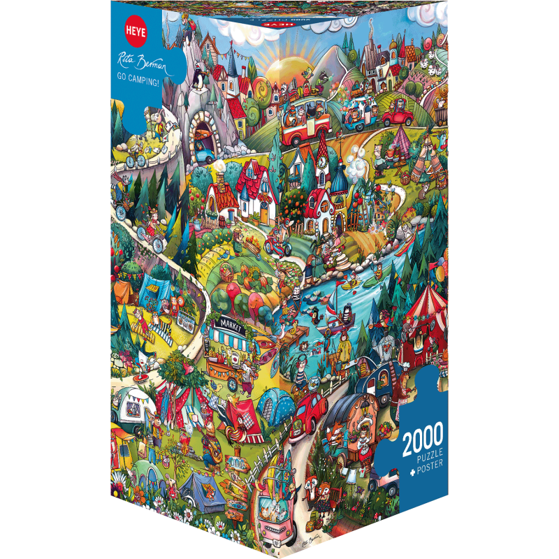 HEYE Puzzle 2000 - Go Camping!