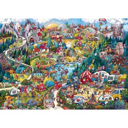 HEYE Puzzle 2000 - Go Camping!