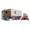 bruder 1:16 - Scania R-Serie UPS Logistik-LKW