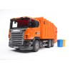 bruder 1:16 - Scania R-Serie Müll-LKW (orange)