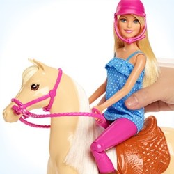 Barbie - Barbie Pferd & Puppe