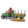 bruder 1:16 - MACK Granite Holztransport-LKW mit 3 Baumstämmen