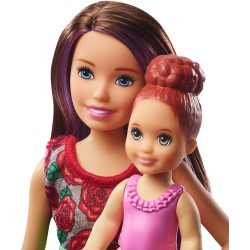 Barbie - "Skipper Babysitters" Puppen & Bad