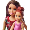Barbie - "Skipper Babysitters" Puppen & Bad