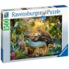 Ravensburger Puzzle - Leopardenfamilie im Dschungel
