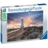 Ravensburger Puzzle - Magische Stimmung über dem Leuchtturm von Akranes, Island