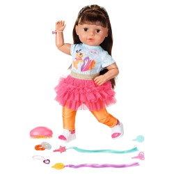 BABY born - Sister Play & Style brunette 43cm