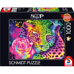Schmidt - Sheena Pike, Neon Regenbogen-Leopard