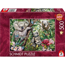 Schmidt Puzzle - Süsse Koala-Familie