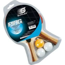 sunflex - Tischtennis-Set Ping