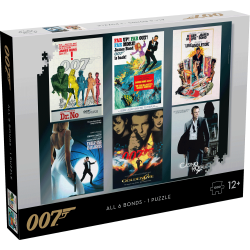 007 Puzzle - All 6 Bonds